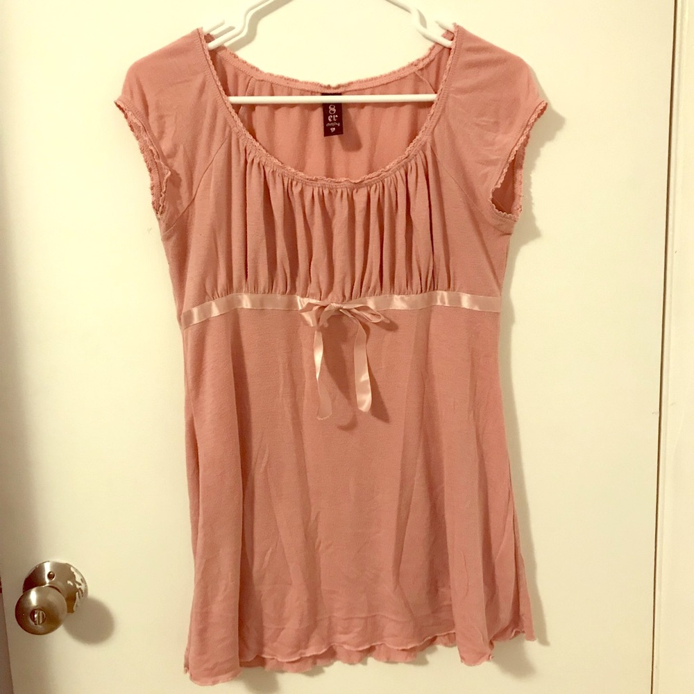 Dusty pink top